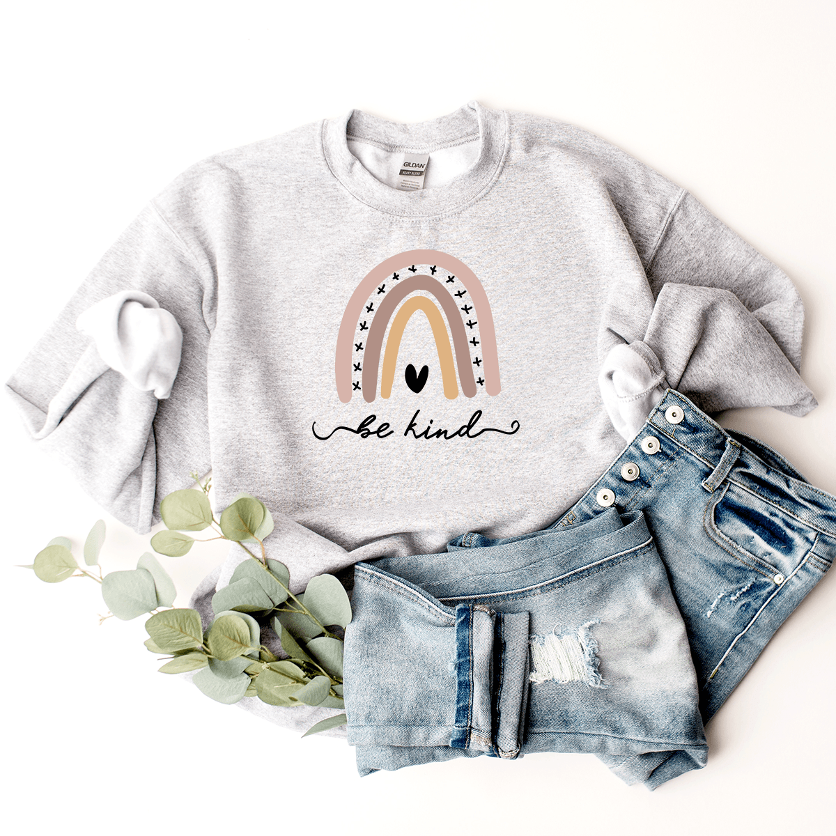Latte rainbow on sale cozy sweatshirt
