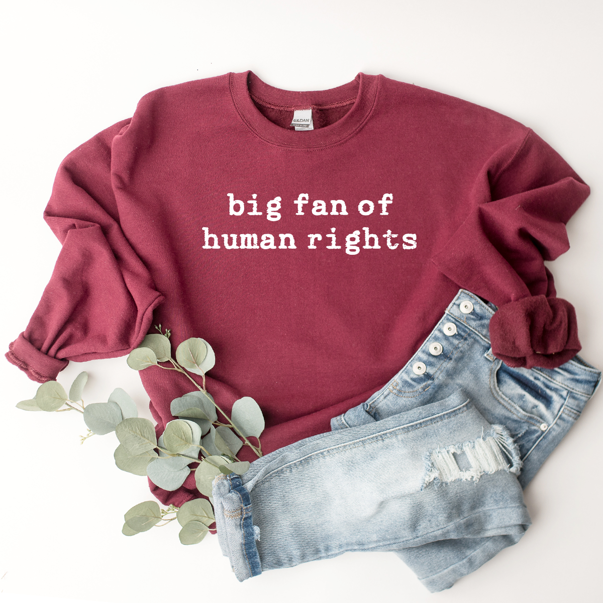 Big Fan Of Human Rights - Sweatshirt