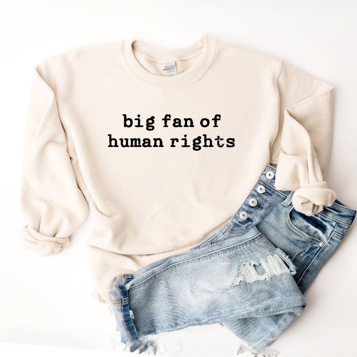 Big Fan Of Human Rights - Sweatshirt