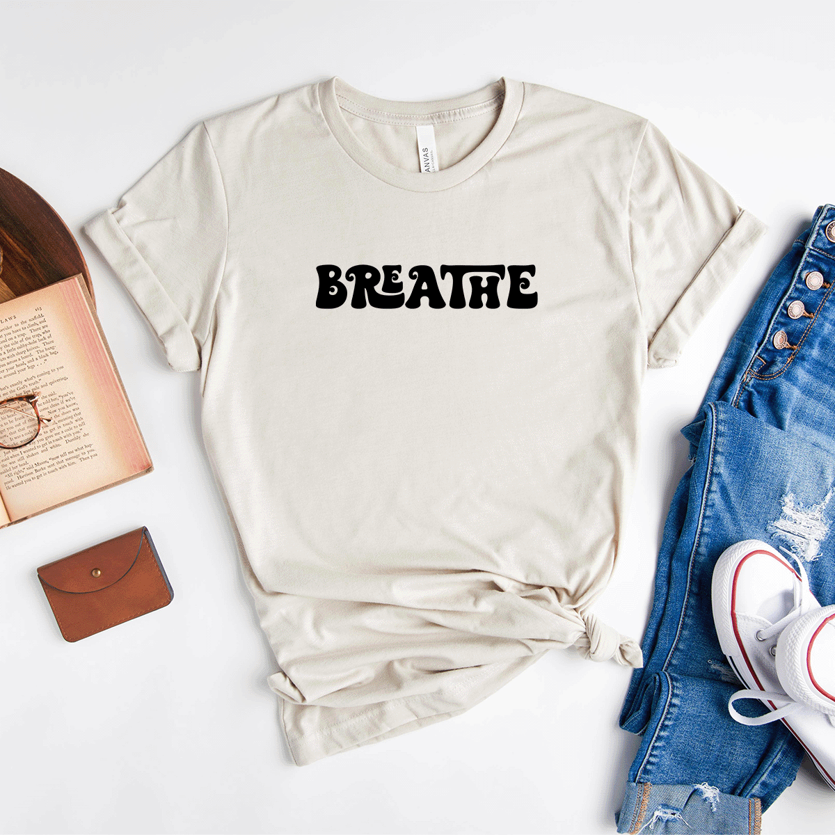 Breathe - Bella+Canvas Tee