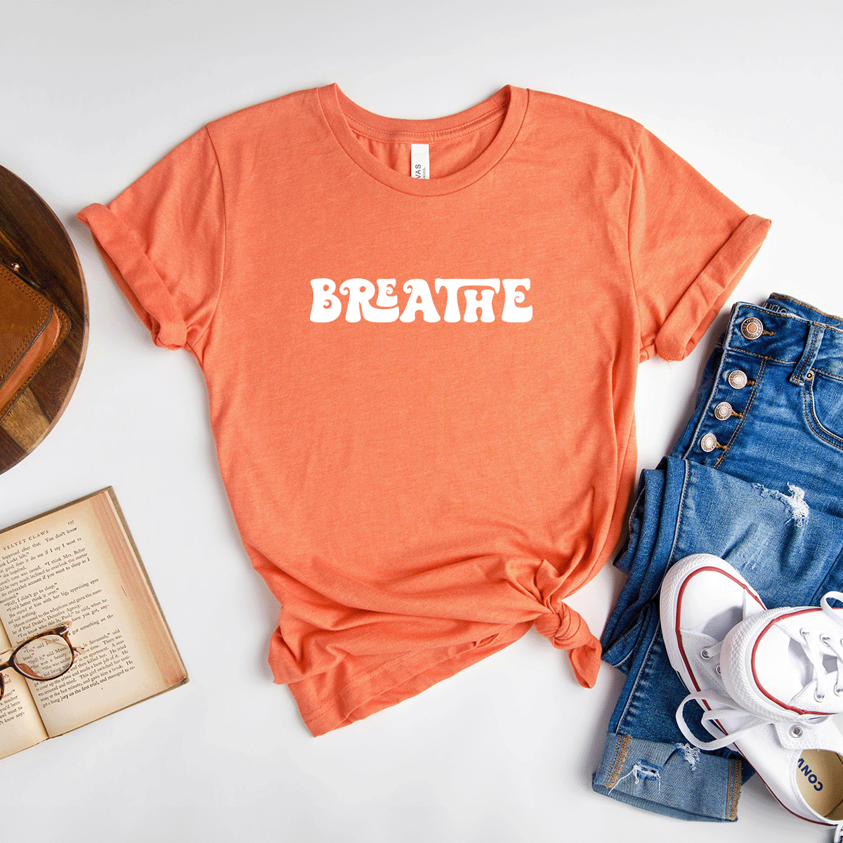 Breathe - Bella+Canvas Tee