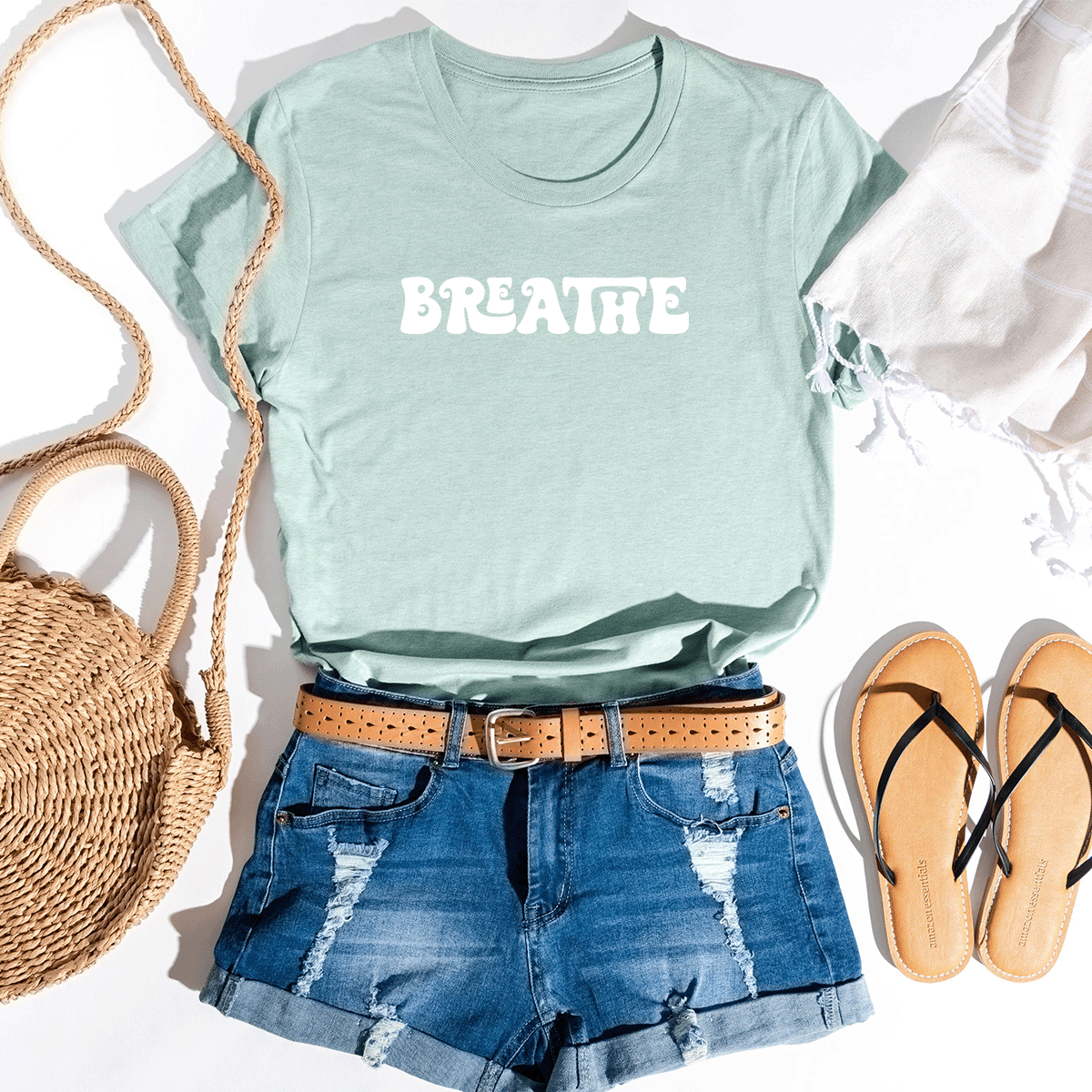 Breathe - Bella+Canvas Tee