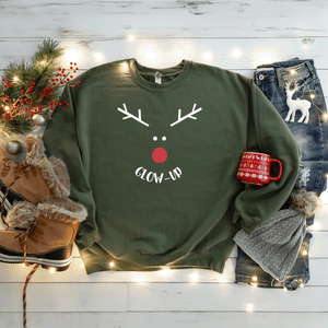 Glow-Up (Reindeer) - Sweatshirt