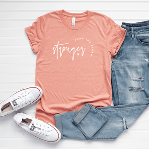 Stronger Than The Storm - Bella+Canvas Tee