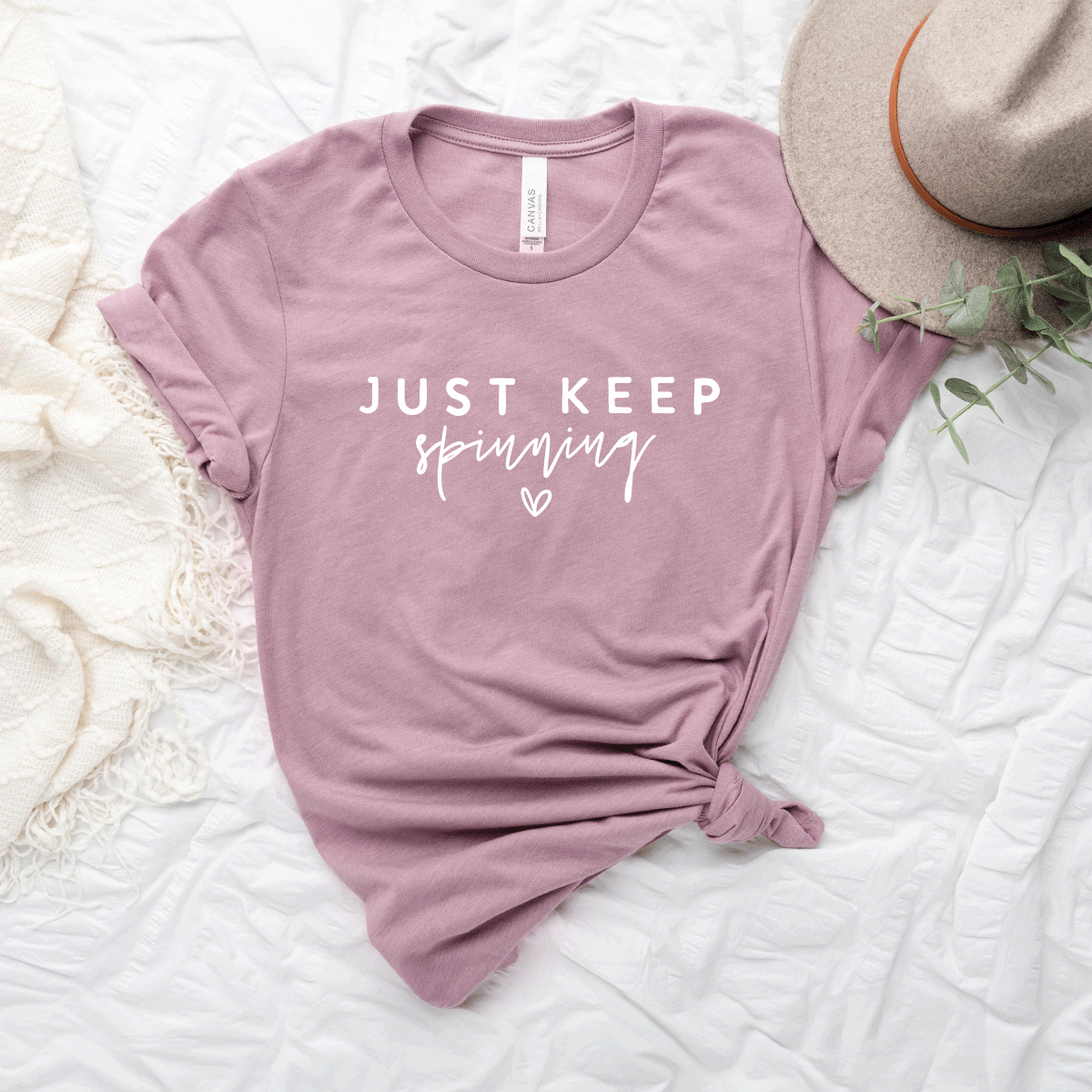 Just Keep Spinning - Bella+Canvas Tee