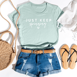 Just Keep Spinning - Bella+Canvas Tee