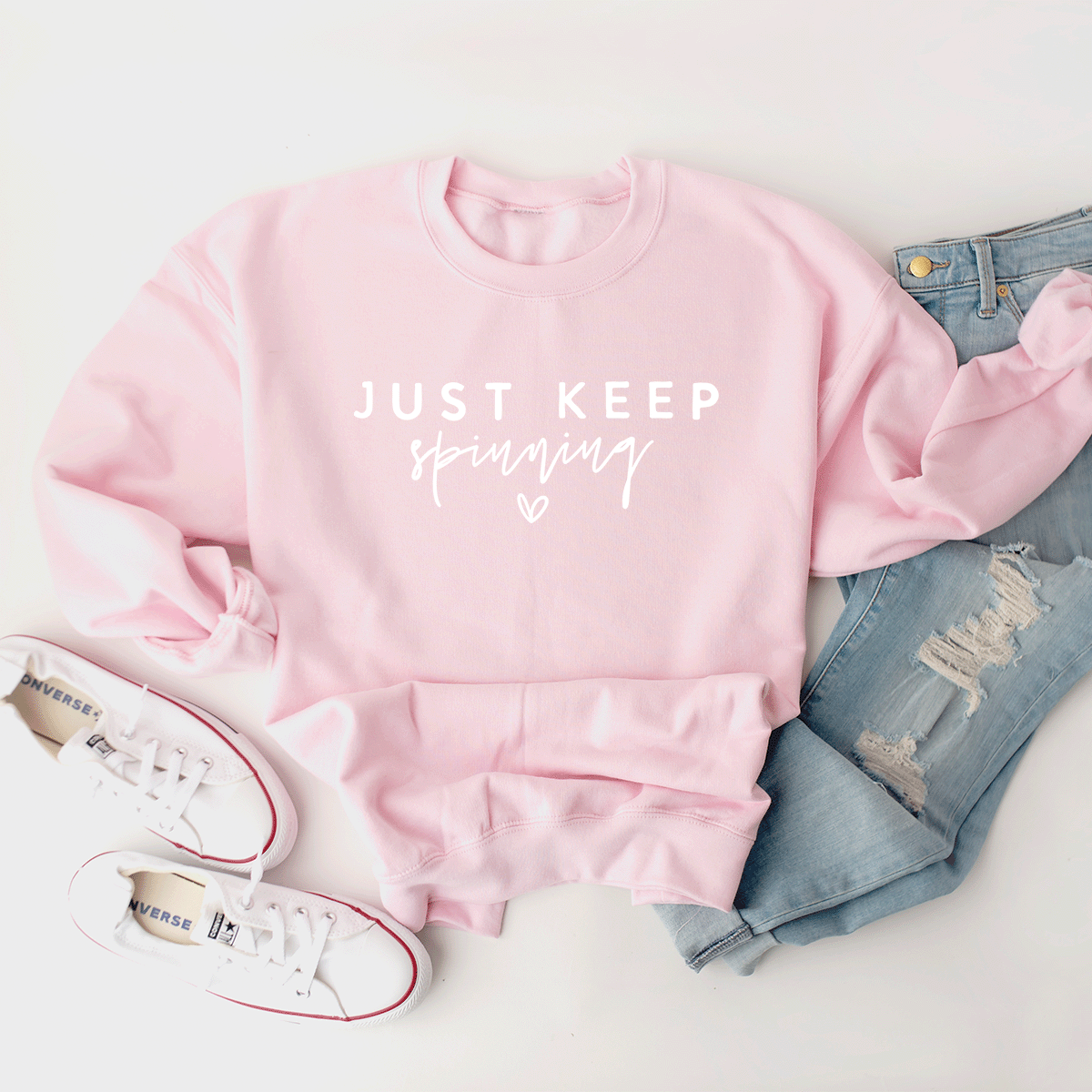 Just Keep Spinning - Sweatshirt