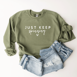 Just Keep Spinning - Sweatshirt