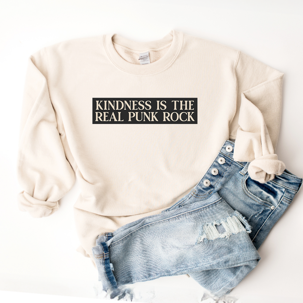 Kindness Is The New Punk Rock - Sweatshirt