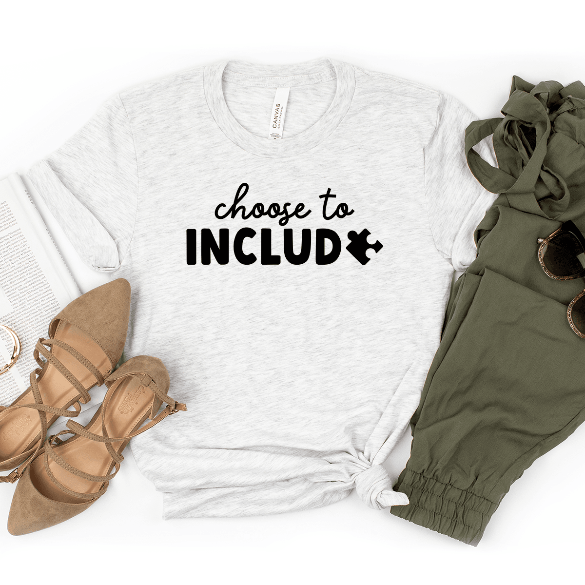 Choose To Include - Bella+Canvas Tee