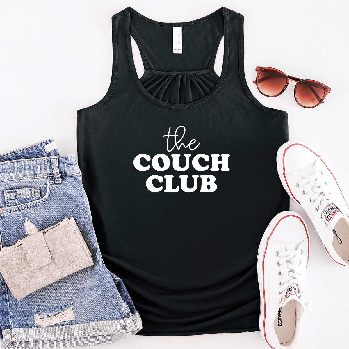 The Couch Club - Bella+Canvas Racerback Tank