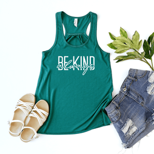 Be Kind (Always) - Bella+Canvas Racerback Tank
