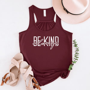 Be Kind (Always) - Bella+Canvas Racerback Tank