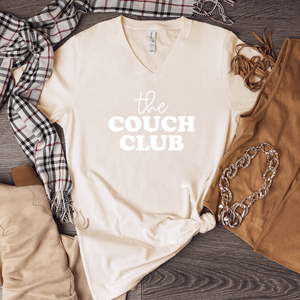 The Couch Club - Bella+Canvas V-Neck Tee