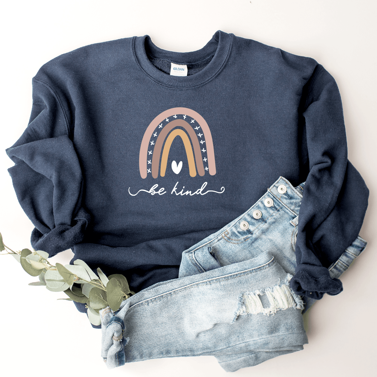 Be Kind Rainbow Sweatshirt