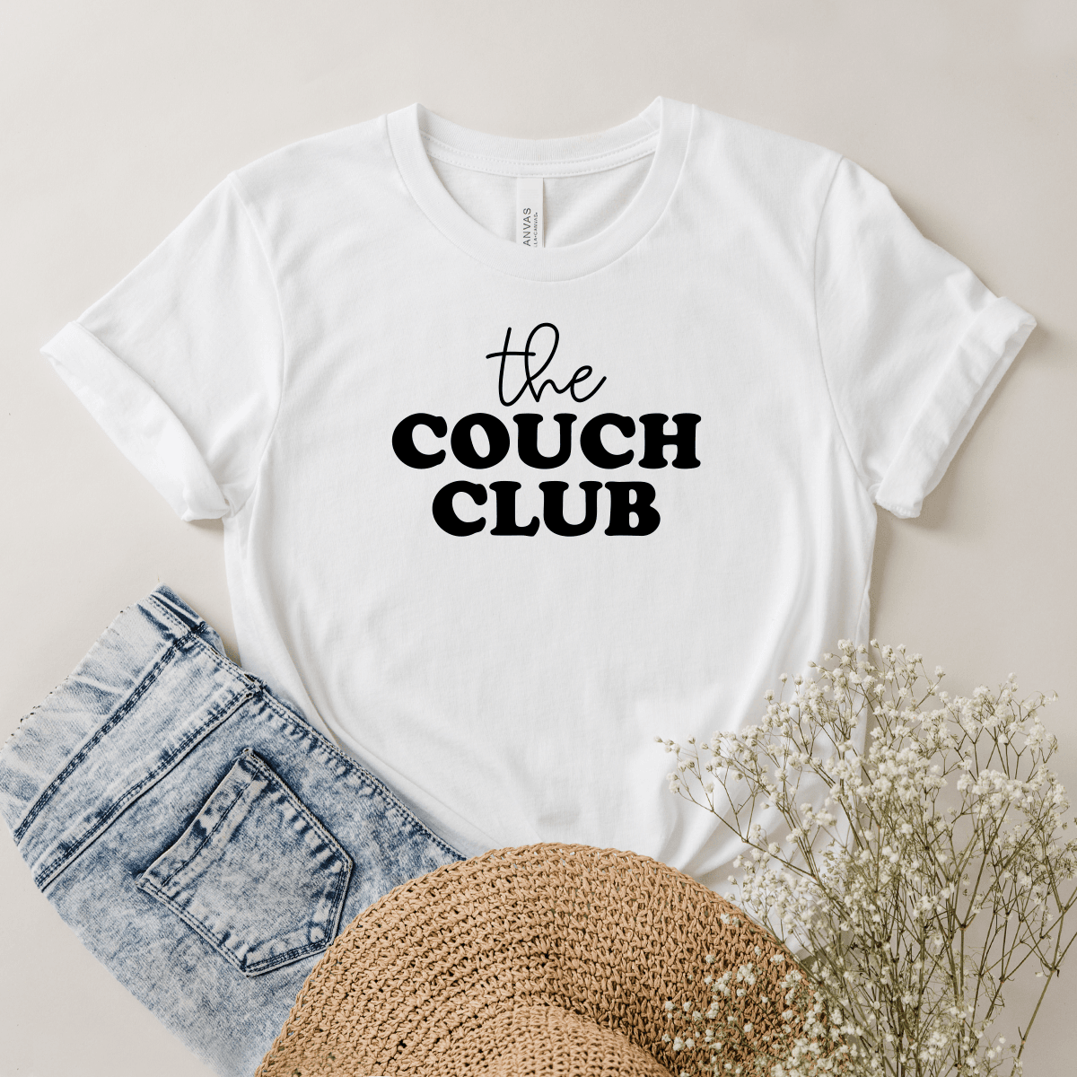 The Couch Club - Bella+Canvas Tee